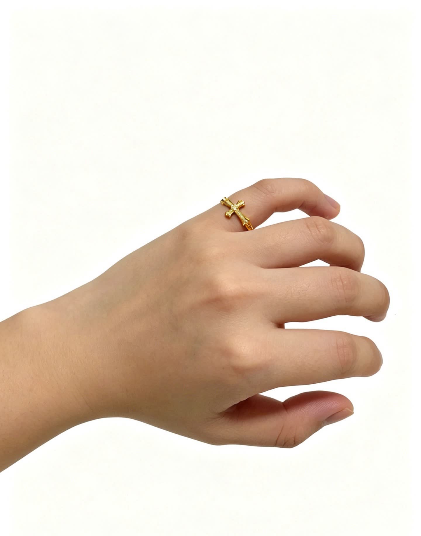 Chrome Hearts One Heako Cross Ring